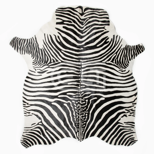 ZEBRA WHITE COW PRINT